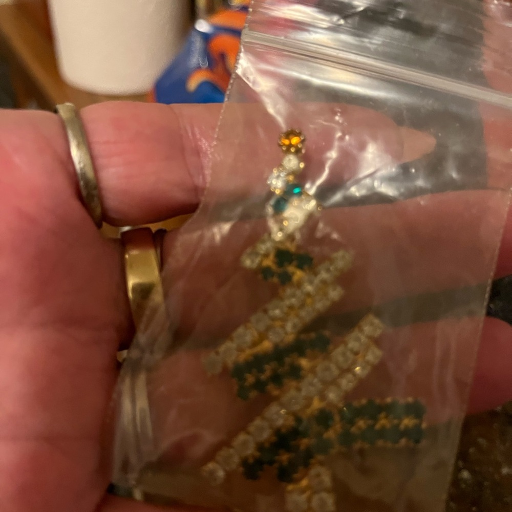 Festive Christmas Tree Earrings